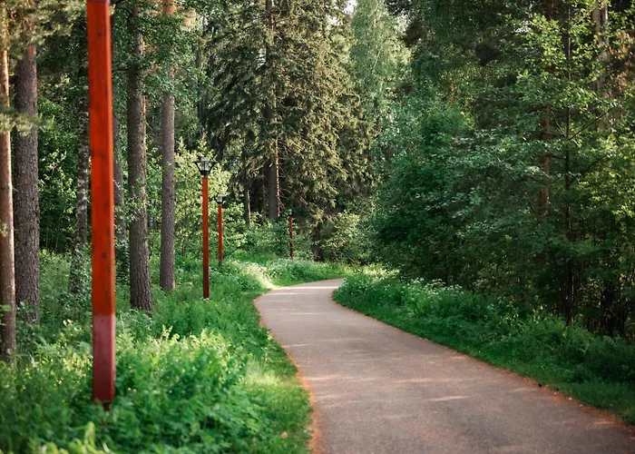 דירה Club Saimaan Rauha *